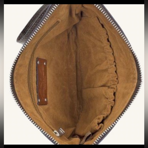 Patricia Nash Cassini wristlet, tooled turquoise - Picture 3 of 12